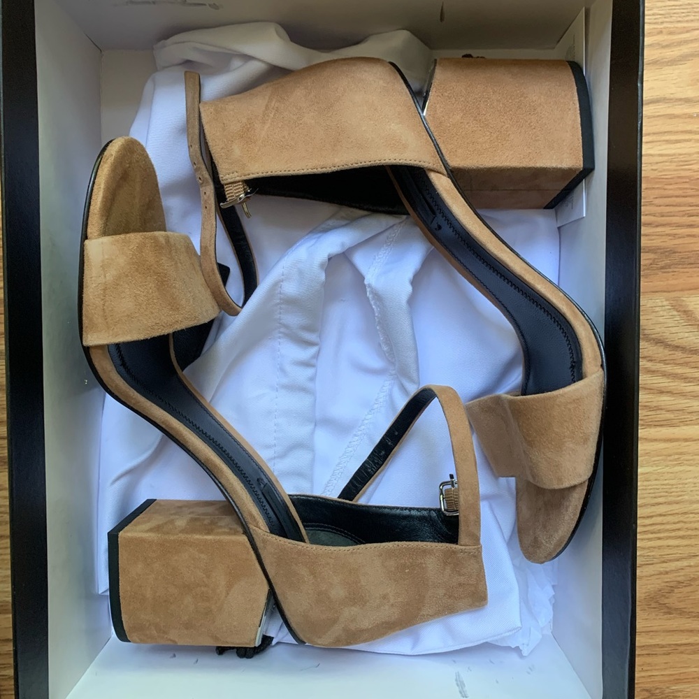 Alexander Wang ABBY sandals size 38, in color CLAY